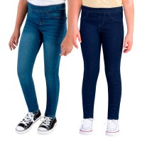 Levis Youth 2-pack Pull-On Pant, Blue, 7