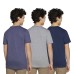  Youth 3-pack Tee, Blue, One Color, Large (14/16)