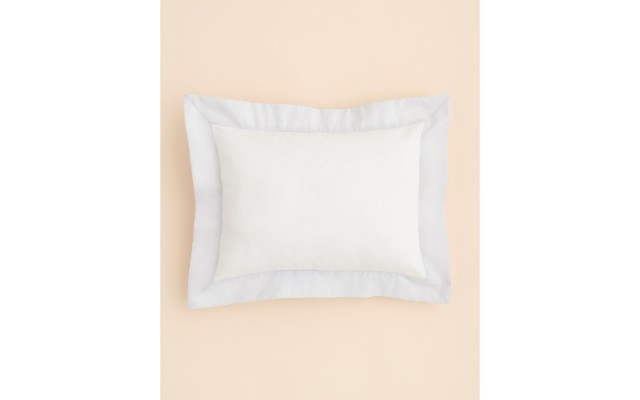 Little by  Pique Boudoir Pillow, Gray, CRIB