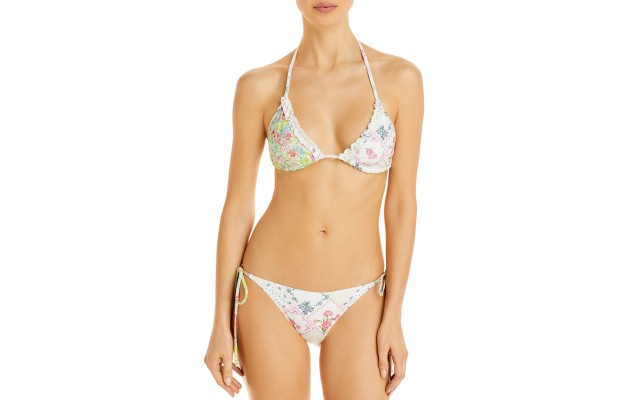  Harbor Printed Bikini Set, Multi, Medium
