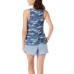  Ladies' 3-piece Short Sleep Set, Blue, X-Small