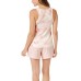  Ladies' 3-piece Short Sleep Set, Pink, Large