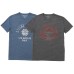 Lucky Men’s Graphic Tee, 2-Pack, Blue, Large