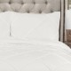  Diamond Pom Pom Comforter 3 Piece Set with Pillow Shams – King – White