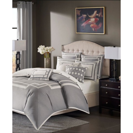  Savoy King 9 Piece Comforter Set Bedding
