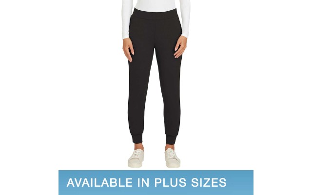  Ladies' Essential Jogger, Black, 2X