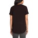  Ladies' French Terry Top, Black, Medium