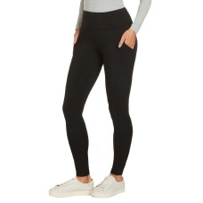 Max & Mia Ladies' French Terry Legging with Pockets