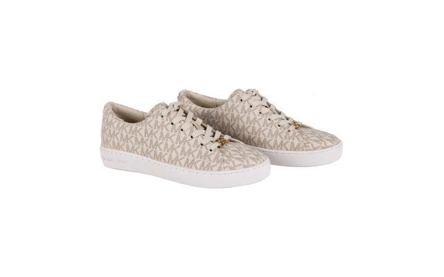  Ladies' Keaton Lace-Up, Beige, 7.5