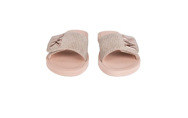  Ladies' Logo Slide, Pink, 5