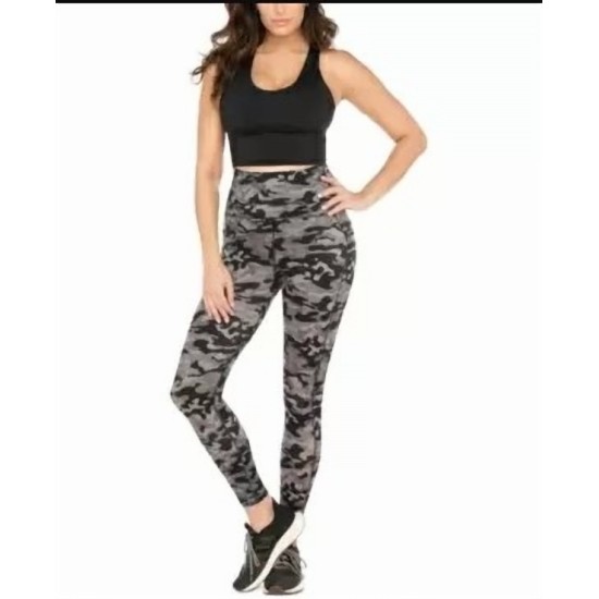  Tummy-Control Performance Leggings, Multi, Small