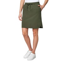 Modetta Ladies' Woven Skirt, Green, Medium