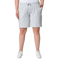 Mondetta Ladies' Bermuda Short, Gray, 2X