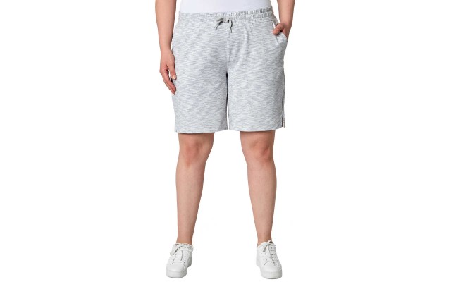  Ladies' Bermuda Short, Gray, 2X