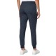  Ladies' Brushed Jogger, Blue, Large