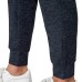 Ladies' Brushed Jogger, Blue, Medium
