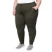  Ladies' Brushed Jogger, Green, XX-Large