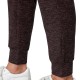  Ladies' Brushed Jogger, Red, Small