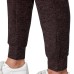  Ladies' Brushed Jogger, Red, X-Small