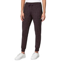 Mondetta Ladies' Brushed Jogger, Red, Large