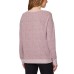  Ladies' Lightweight Printed Top, Pink, 3X