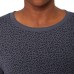  Ladies' Lightweight Printed Top, Blue, Medium