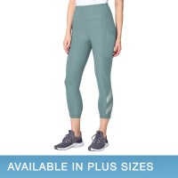 Mondetta Ladies' Mesh Capri, Blue, 2X