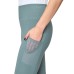  Ladies' Mesh Capri, Blue, 2X