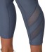  Ladies' Mesh Capri, Purple, Small