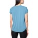  Ladies' Short Sleeve Tee, Blue, Large