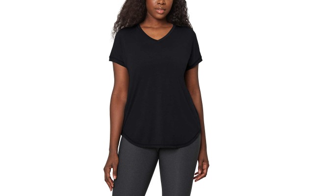  Ladies' Short Sleeve Tee, Black, 3X