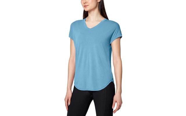  Ladies' Short Sleeve Tee, Blue, X-Large
