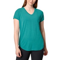Mondetta Ladies' Short Sleeve Tee, Green, X-Small