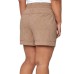  Ladies' Walking Short, Brown, Large
