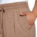  Ladies' Walking Short, Brown, Large