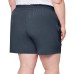  Ladies' Woven Short, Blue, X-Large