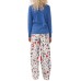  Matching Little & Big Kid Snoopy Holiday Family Pajama Set, Gray, 6