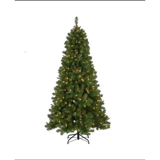  6.5 ft. Pre-lit Artificial Mixed Pine Tree