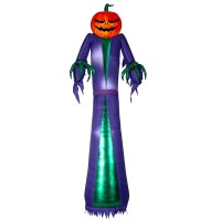 National Tree Company National Tree 12' Fire & Ice Jack-O-Reaper