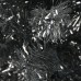  National Tree 2' Tinsel Tree-Black