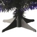  National Tree 2' Tinsel Tree-Black and Purple
