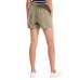  Ladies' Linen Blend Short, Green, XX-Large