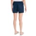  Ladies' Linen Blend Short, Blue, X-Small