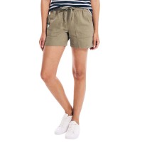 Nautica Ladies' Linen Blend Short, Green, XX-Large