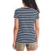  Ladies' Logo Tee, Blue, Medium