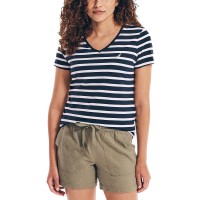 Nautica Ladies' Logo Tee, Blue, X-Large