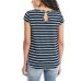  Ladies' Slub Tee, Multi, Small