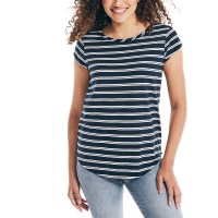 Nautica Ladies' Slub Tee, Multi, XX-Large