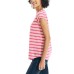  Ladies' Slub Tee, Pink, Small