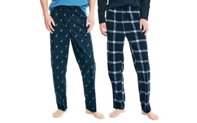  Men’s Lounge Pant, 2-Pack, Blue, 3X-Large